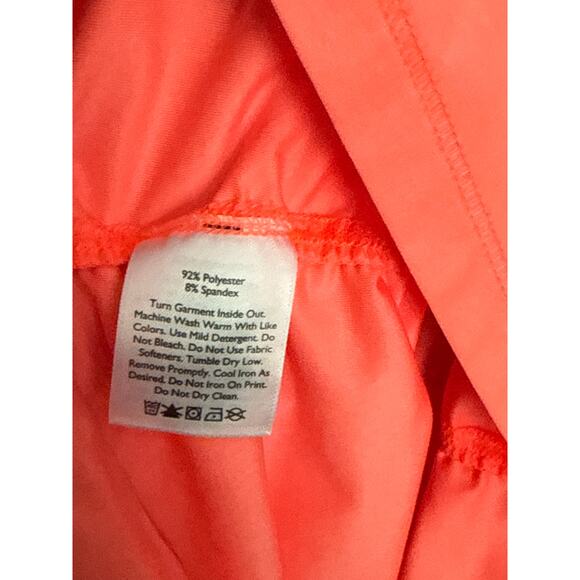 Eddie Bauer, neon orange, workout Shirt, women’s size S - Picture 4 of 7